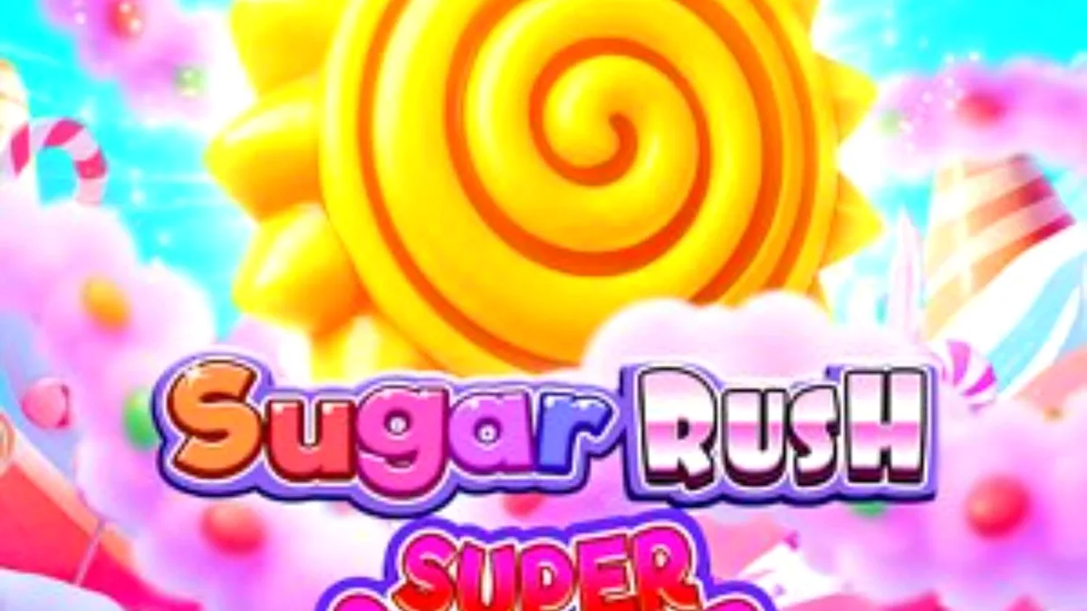 Sugar Rush Super Scatter slot machine screen